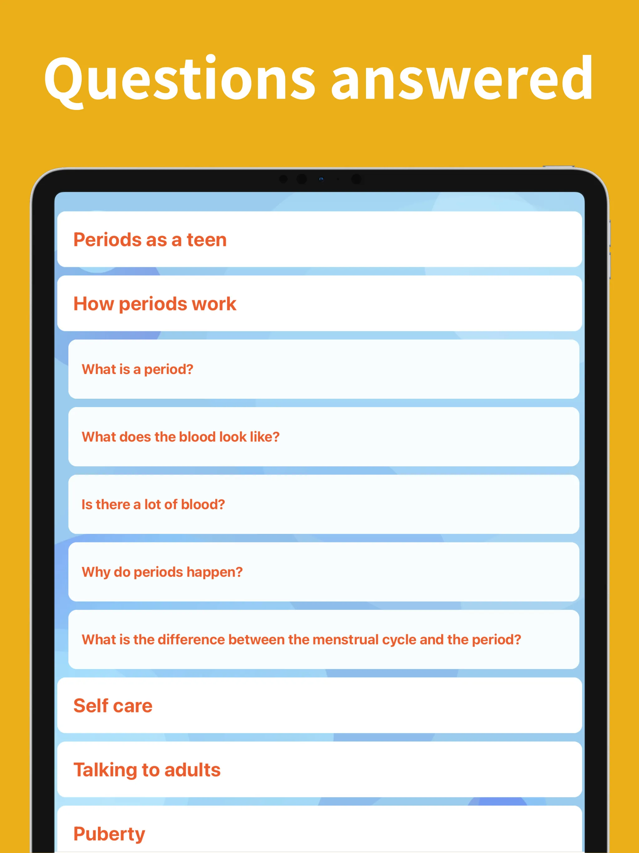 Luna Period Tracker For Teens | Indus Appstore | Screenshot