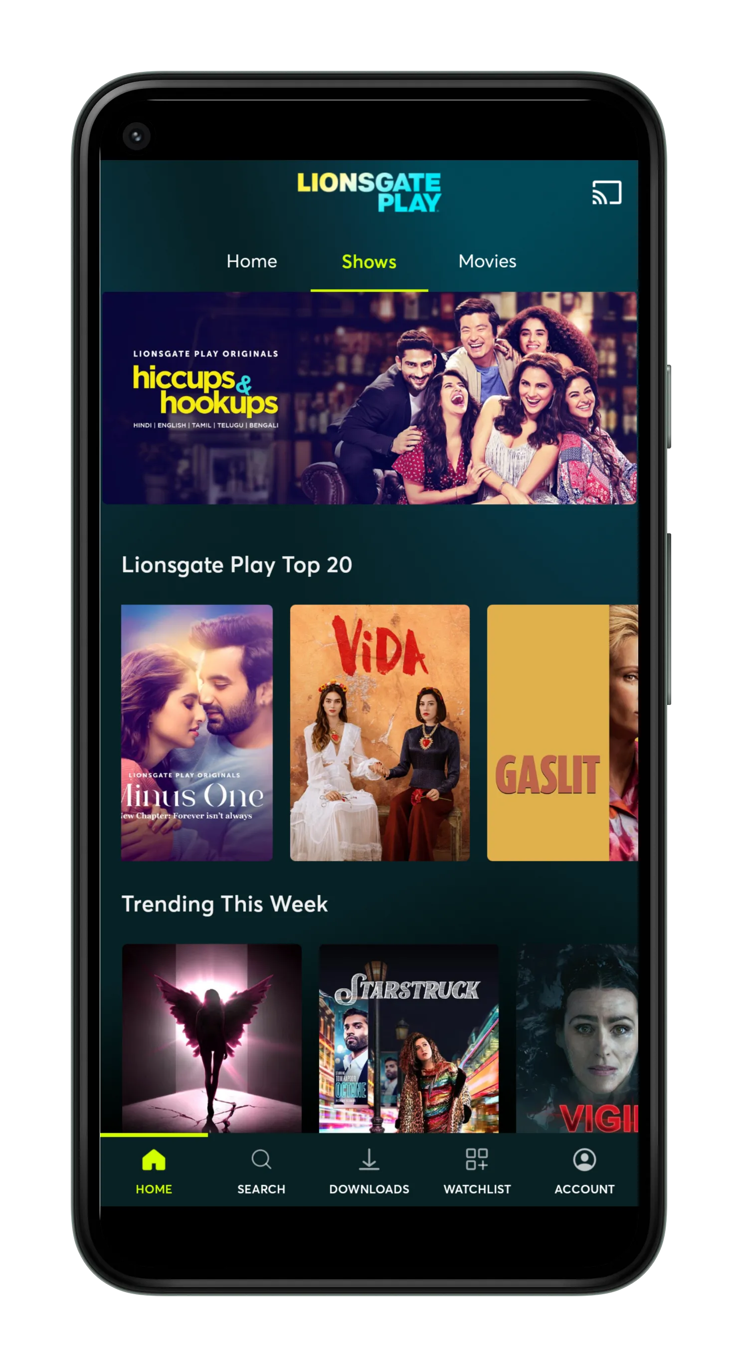 Lionsgate Play: Movies & Shows | Indus Appstore | Screenshot