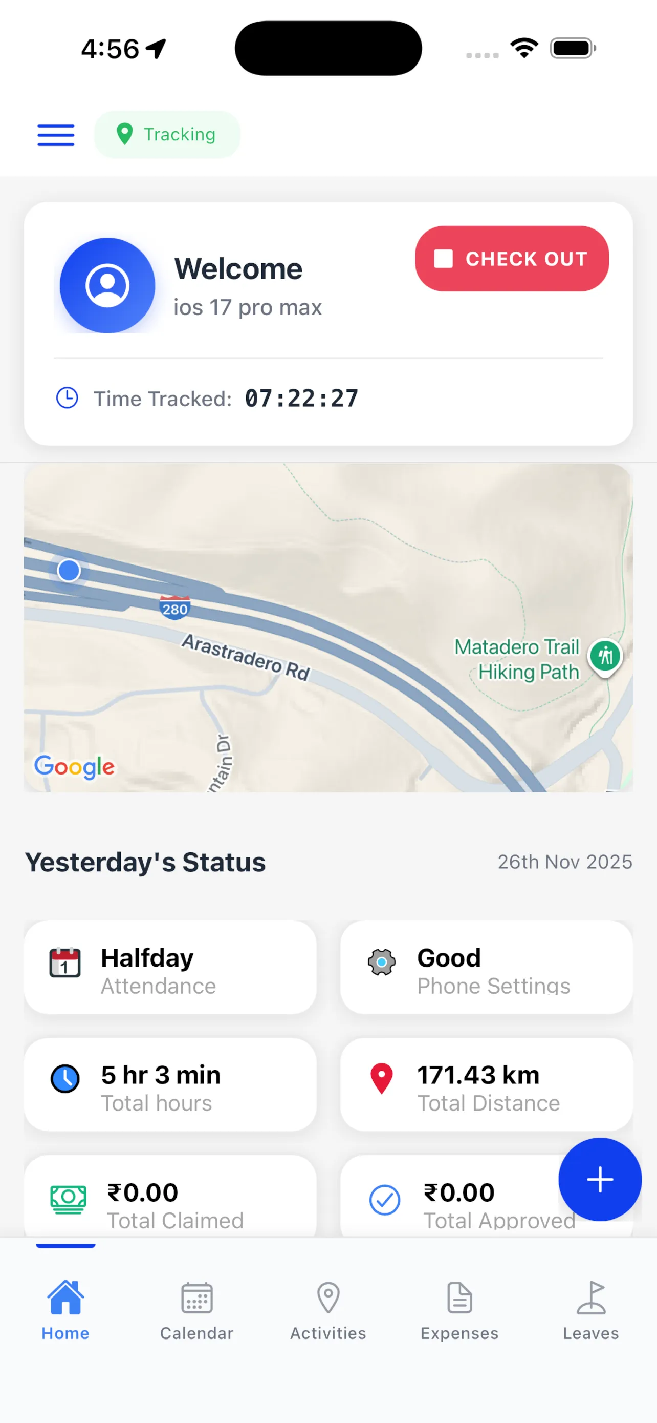 NexaSync: Field Force Tracker | Indus Appstore | Screenshot