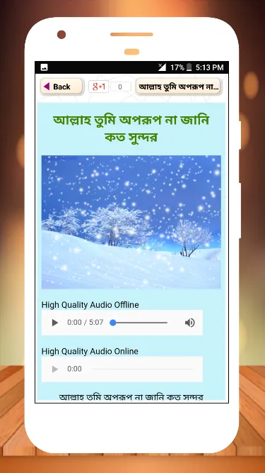 বাছাই করা গজল অডিও offline | Indus Appstore | Screenshot