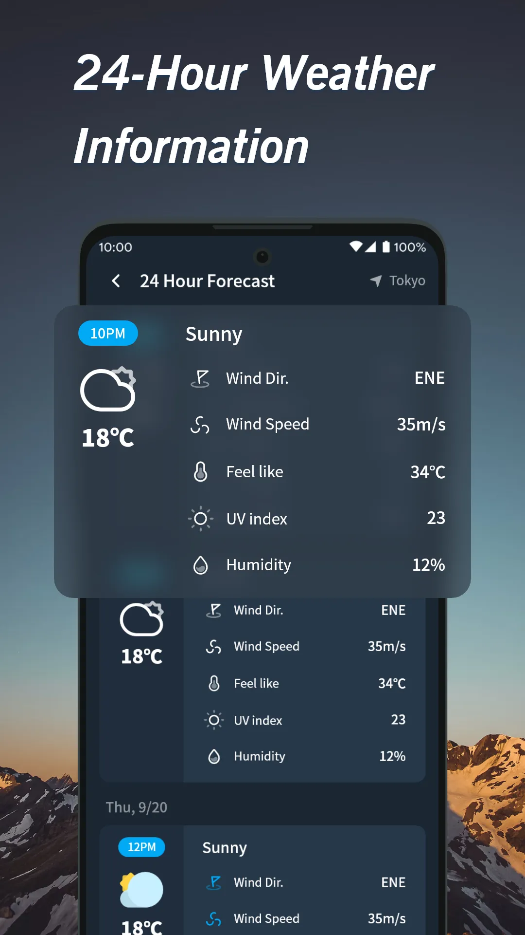 Warm Weather | Indus Appstore | Screenshot