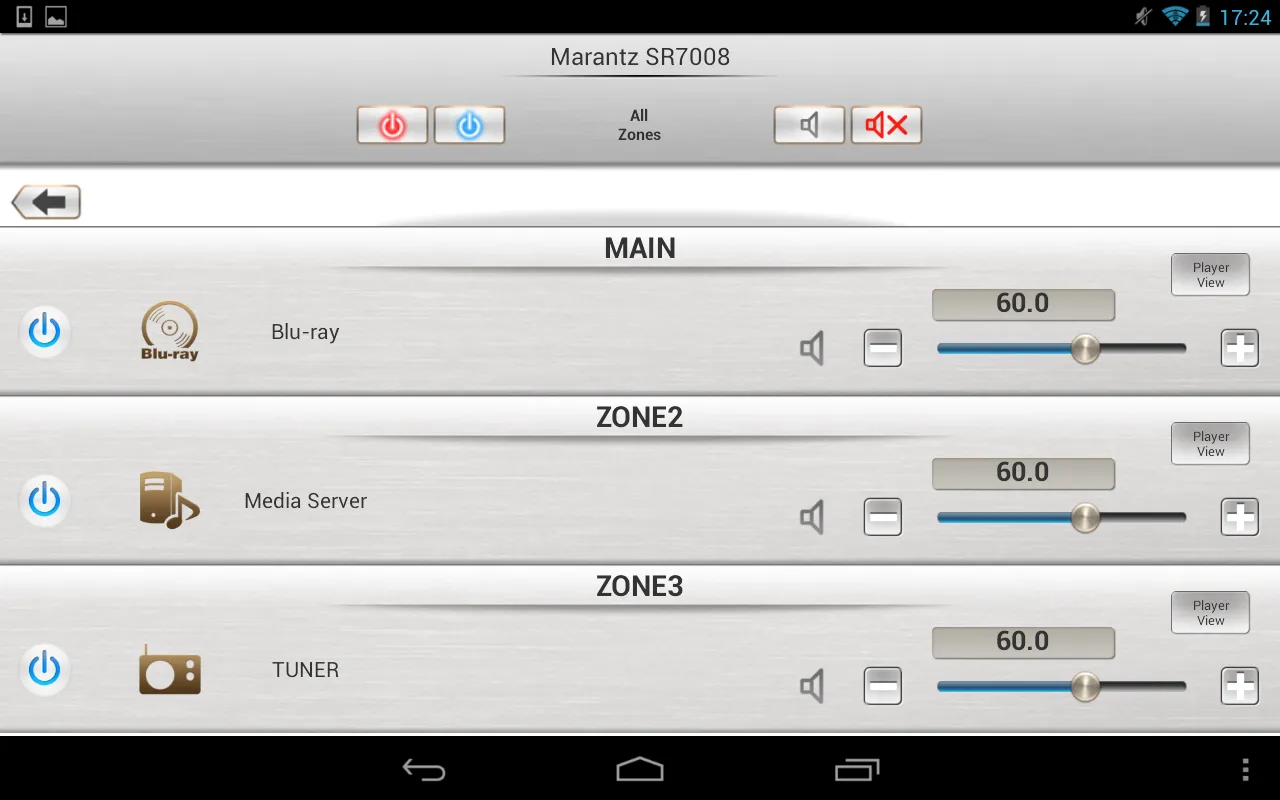 Marantz Remote App | Indus Appstore | Screenshot