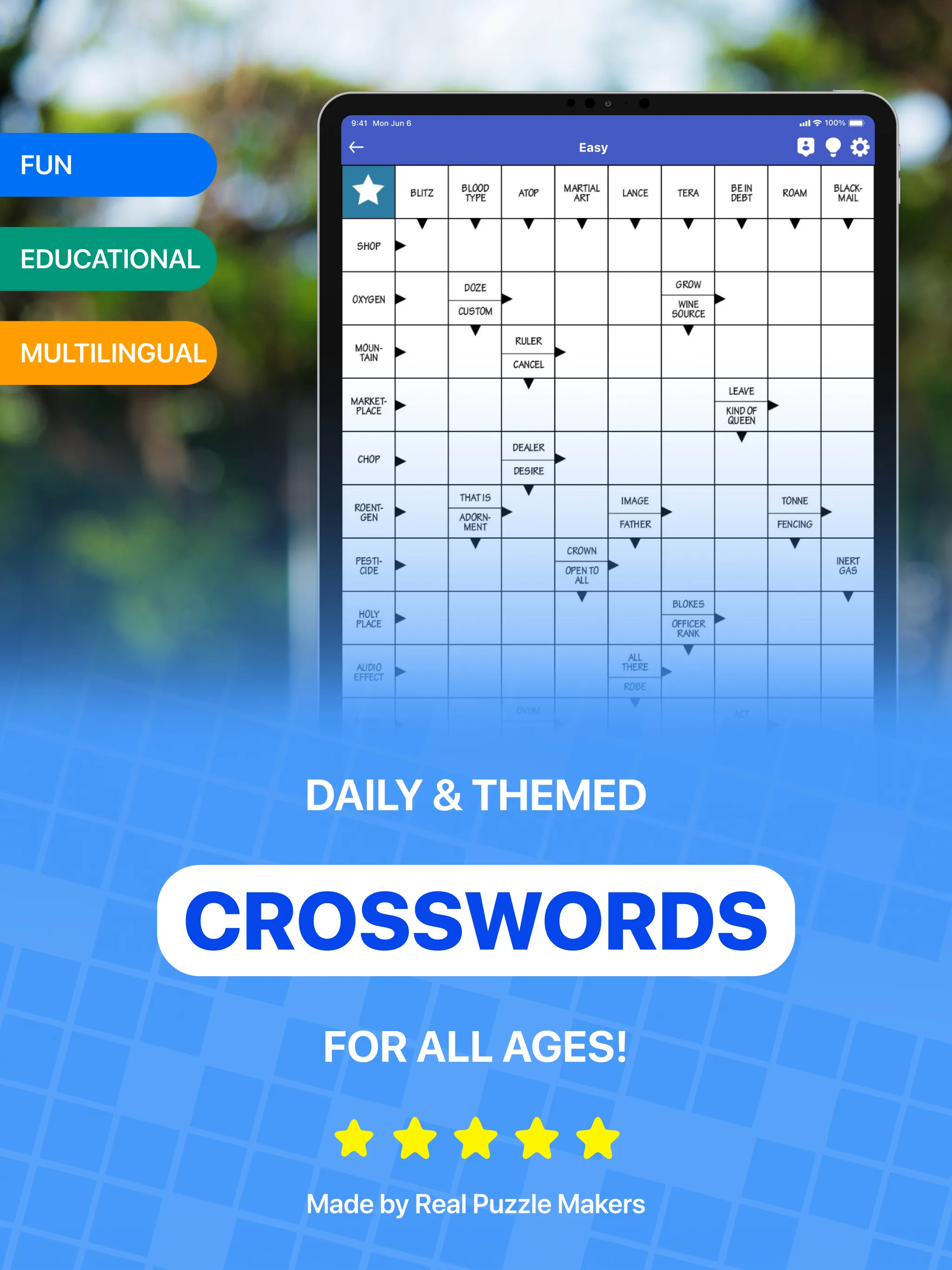 Daily Crossword Puzzles - EN | Indus Appstore | Screenshot