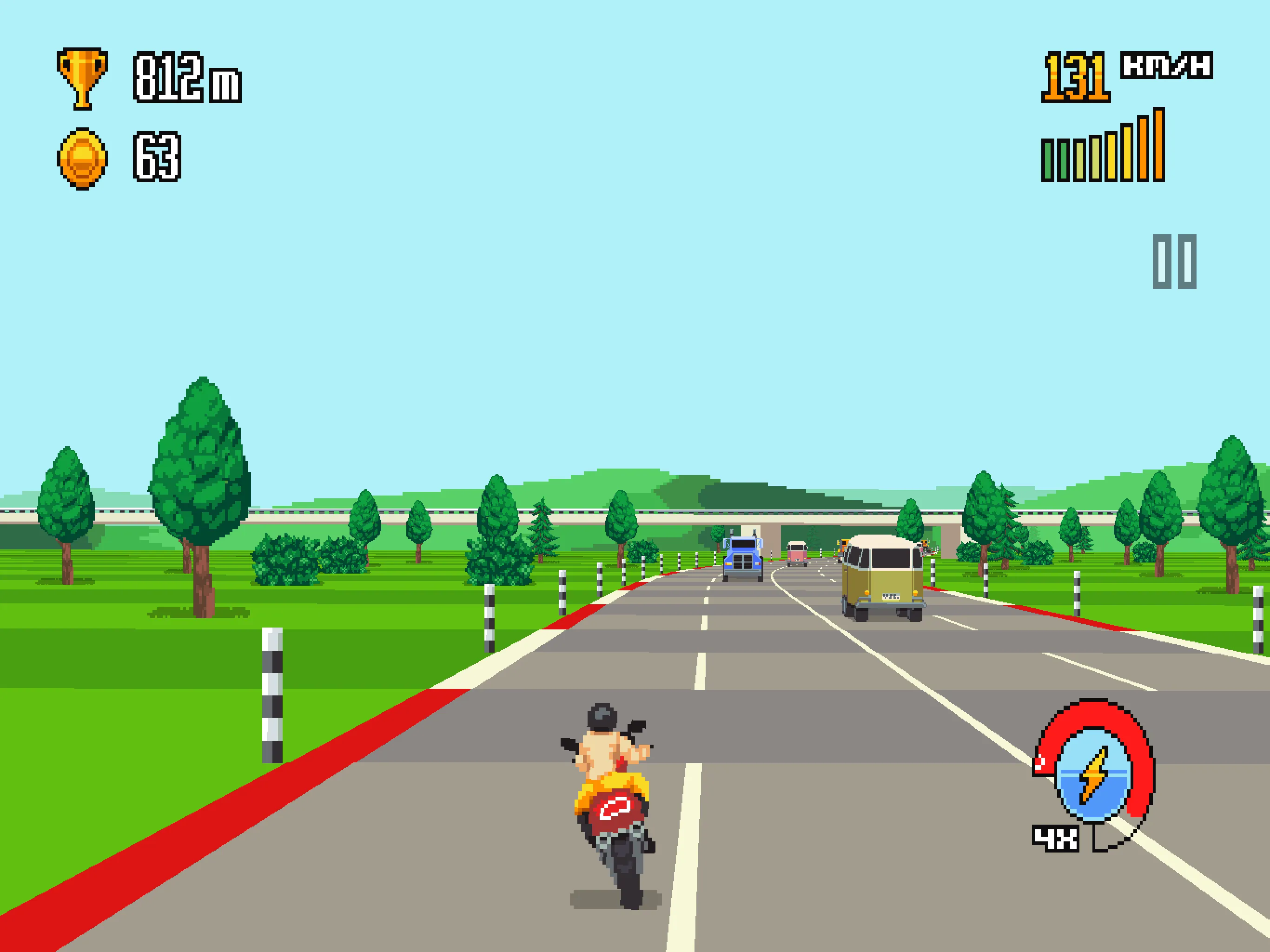 Retro Highway | Indus Appstore | Screenshot