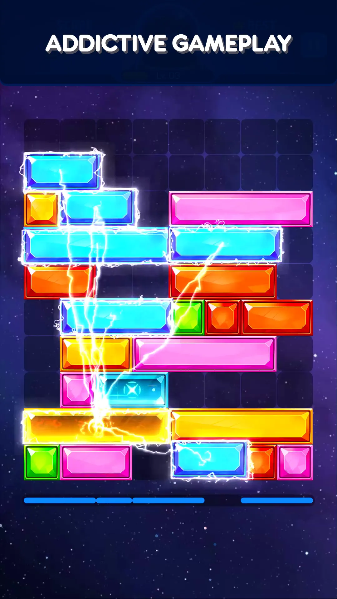 Jewel Slider: Drop Down Puzzle | Indus Appstore | Screenshot