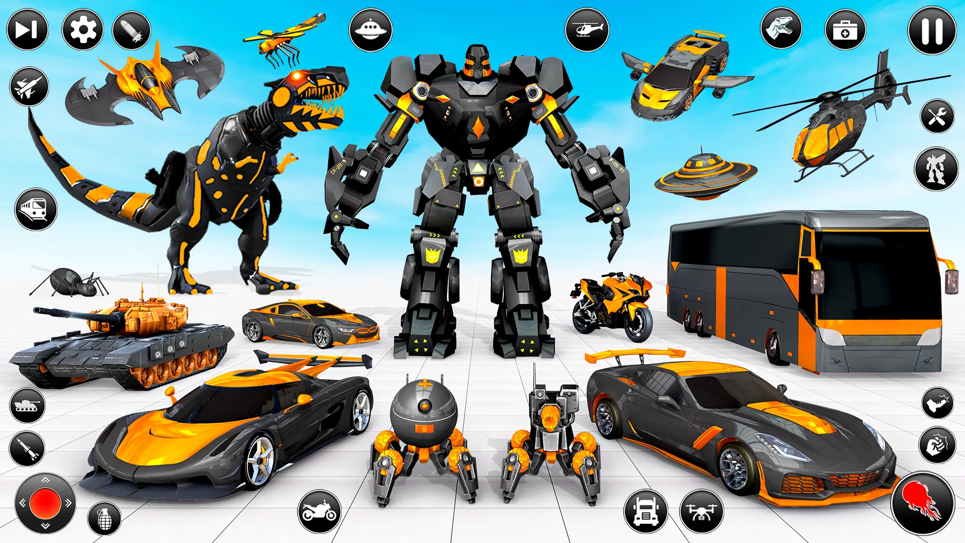 Dino Car Robot Transform Games | Indus Appstore | Screenshot