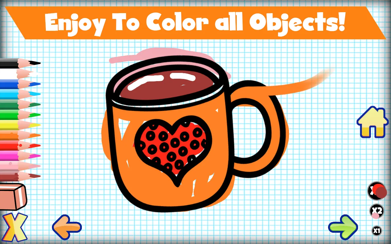 Coloring Objects For Kids | Indus Appstore | Screenshot