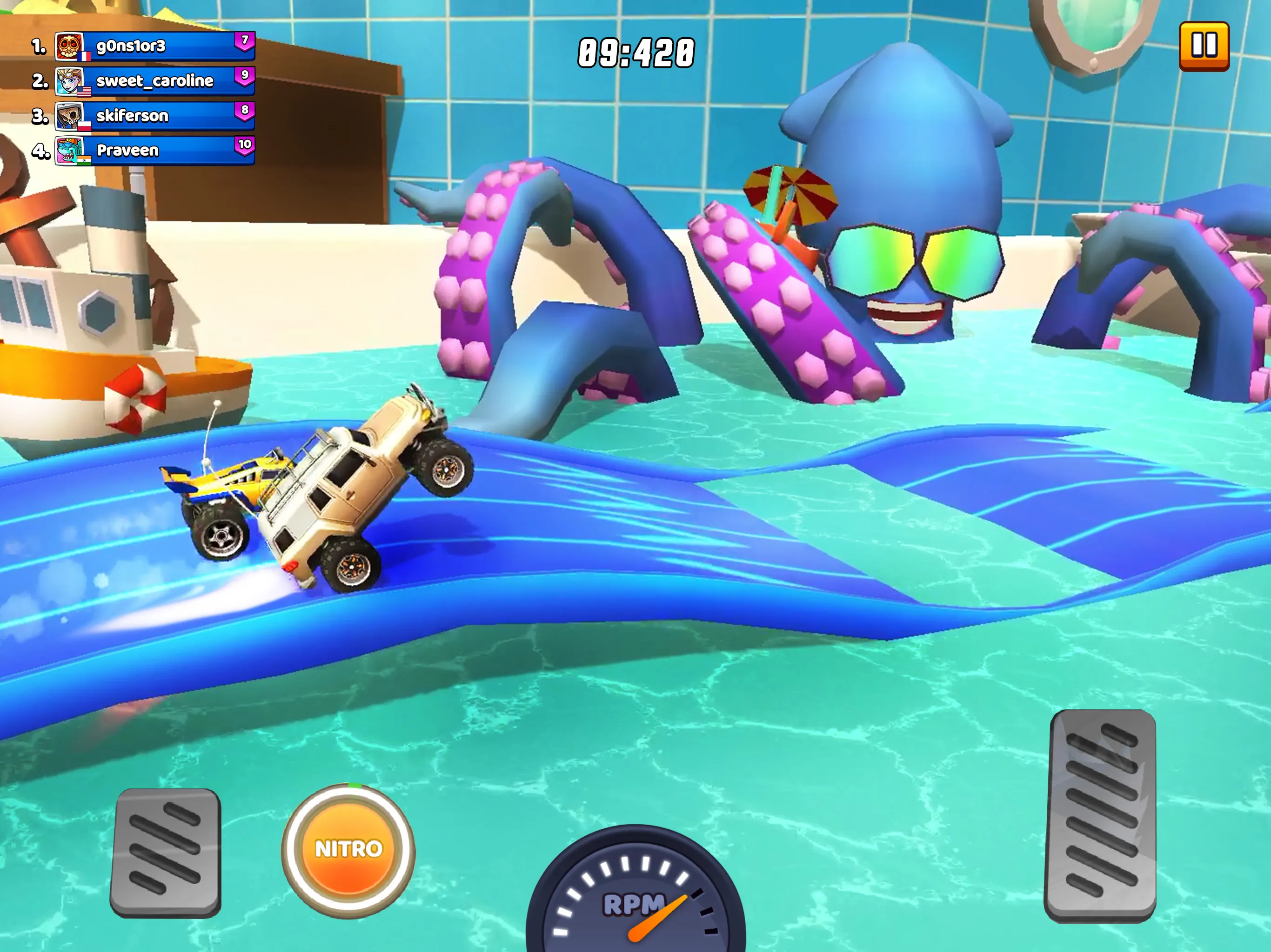 Nitro Jump - Car Racing | Indus Appstore | Screenshot