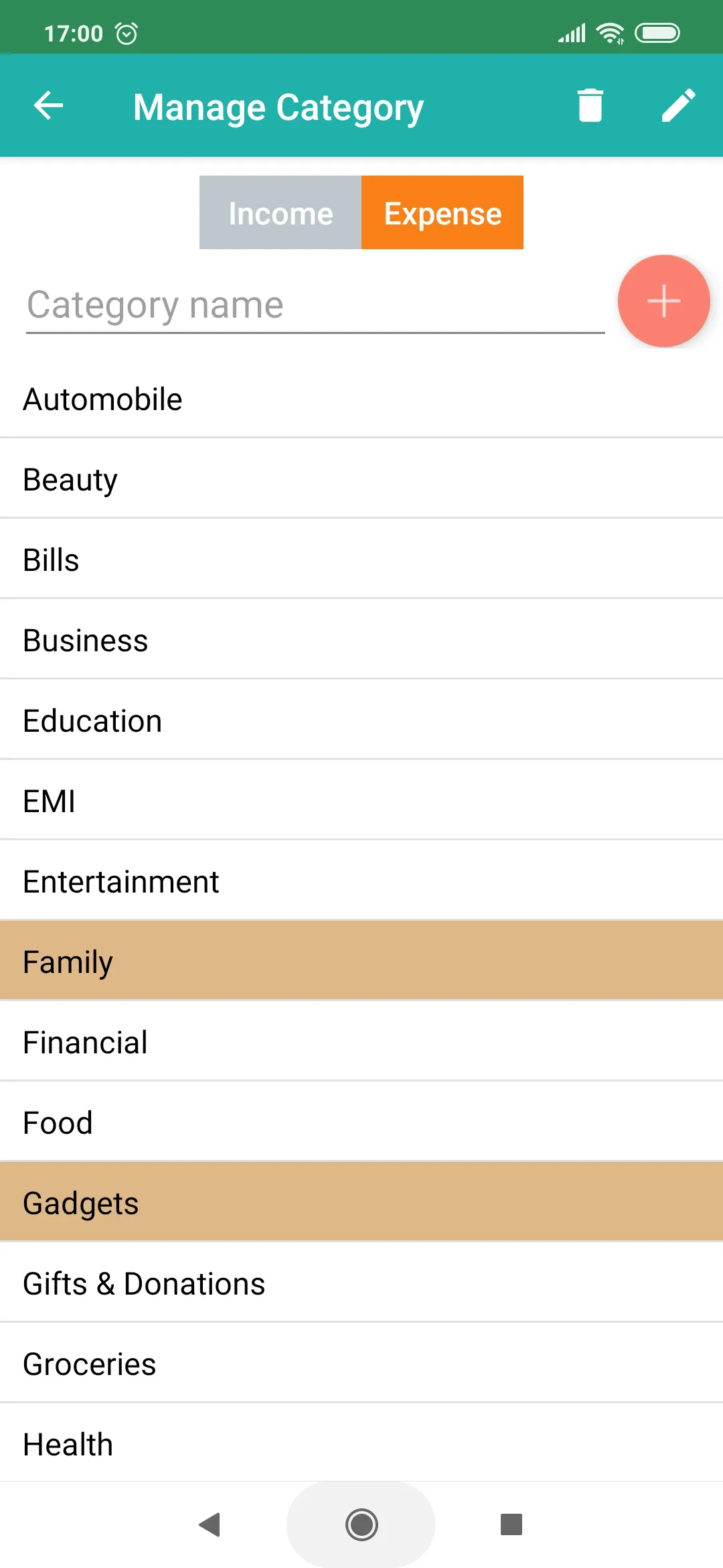 Income Expense - Daily Expense | Indus Appstore | Screenshot