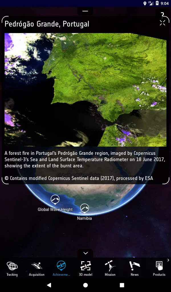 Copernicus Sentinel | Indus Appstore | Screenshot