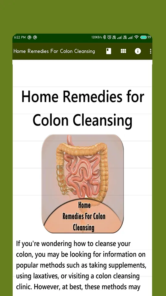 Home Remedies For Colon Cleans | Indus Appstore | Screenshot