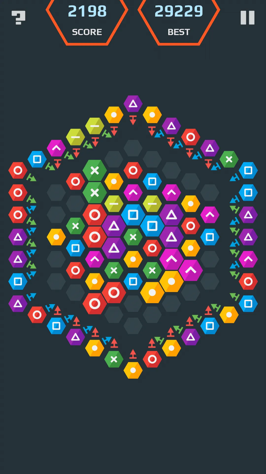 HexaMania Puzzle | Indus Appstore | Screenshot