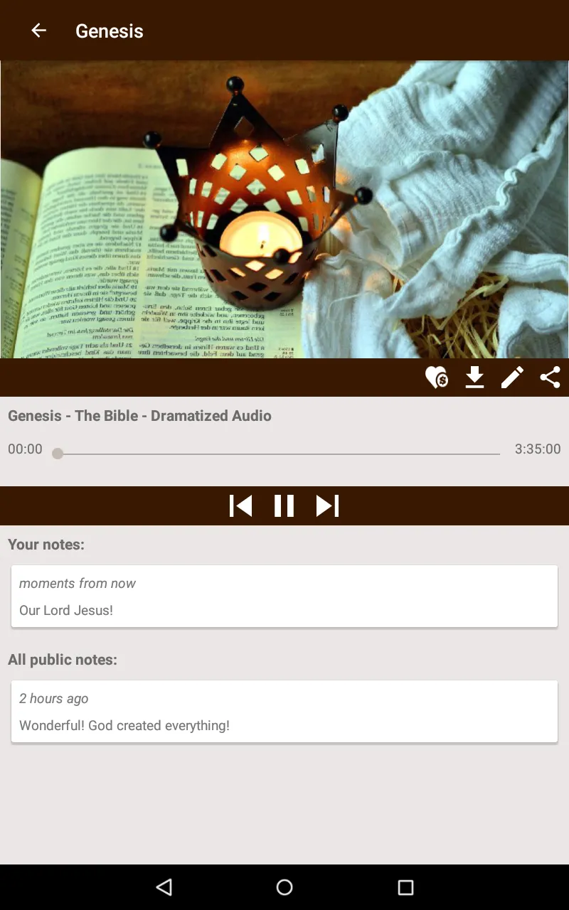 The Bible - Dramatized Audio | Indus Appstore | Screenshot