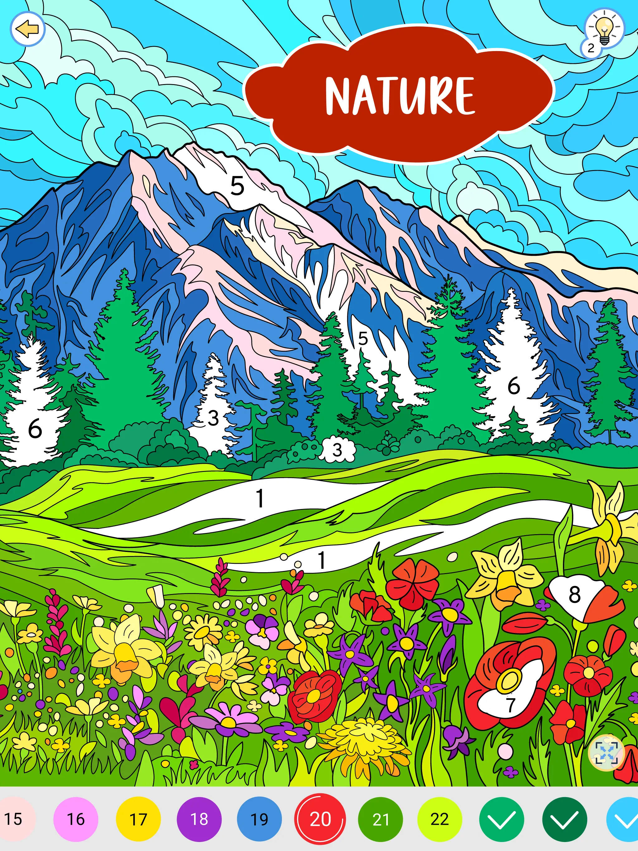 Color by Number: Coloring Book | Indus Appstore | Screenshot