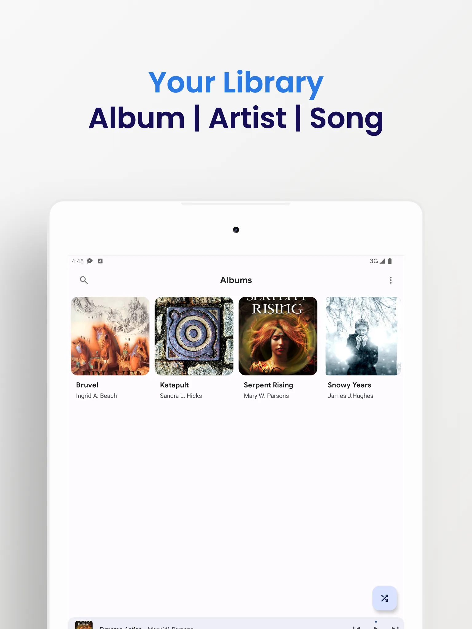 Flux Music Player | Indus Appstore | Screenshot