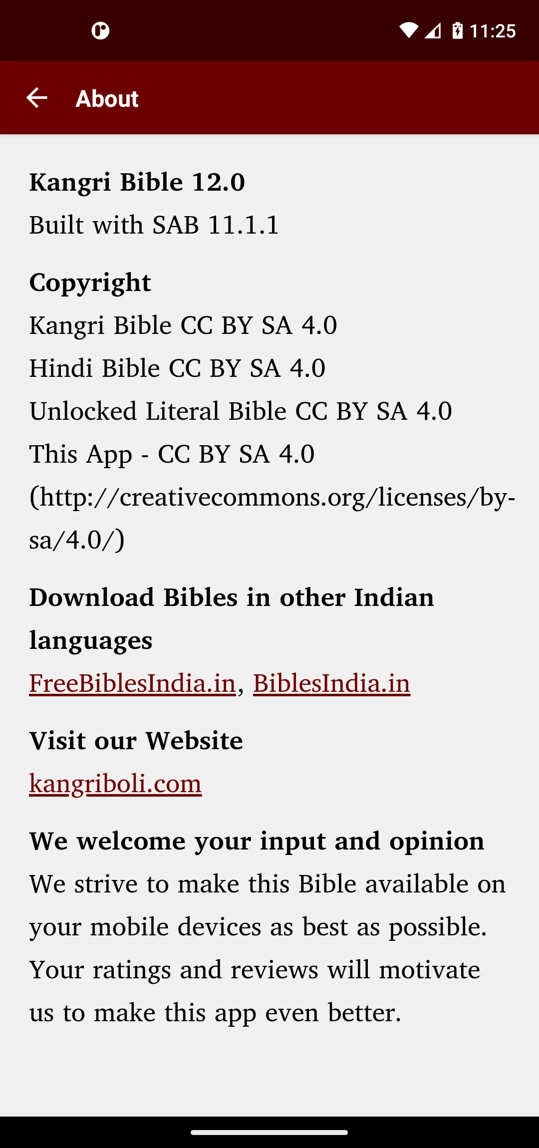 Kangri Bible (कांगड़ी बाइबिल) | Indus Appstore | Screenshot