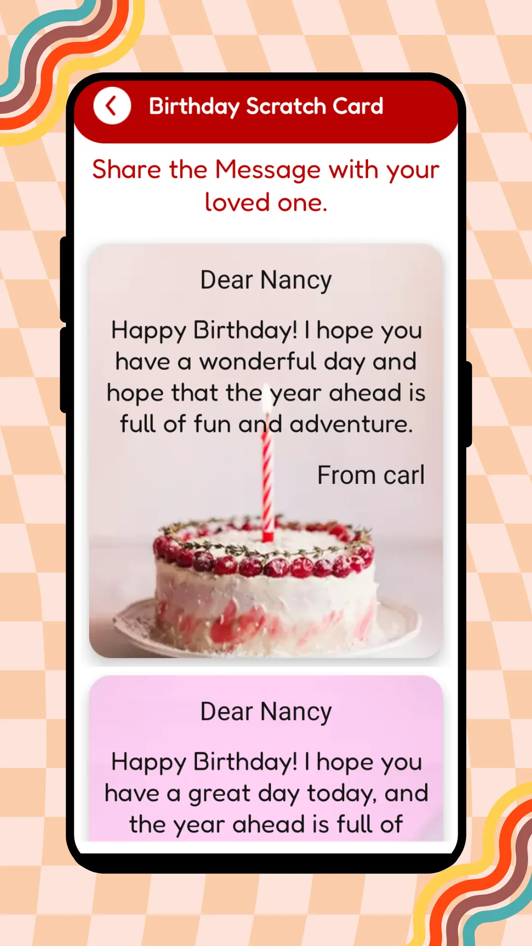 Birthday Cards & Messages Wish | Indus Appstore | Screenshot