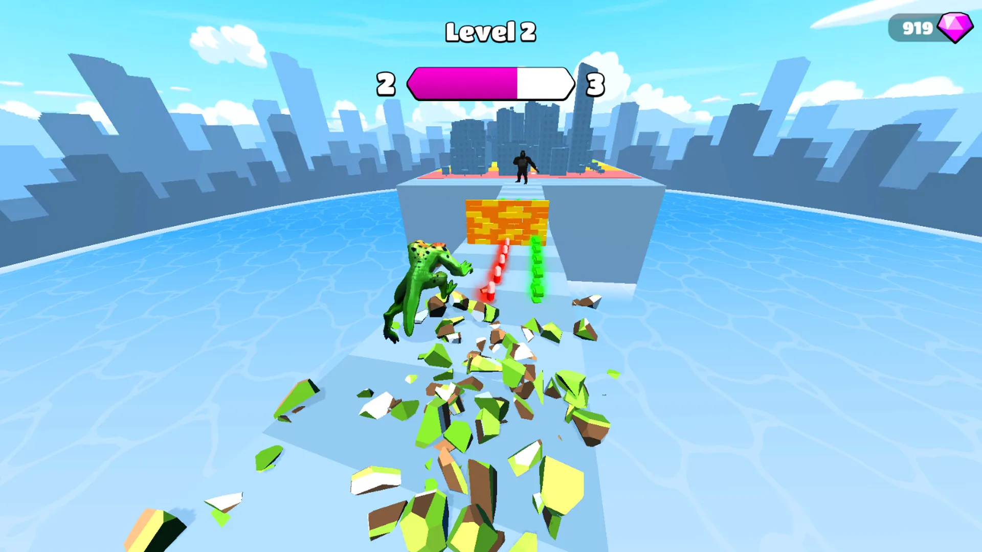 Kaiju Run - Dzilla Enemies | Indus Appstore | Screenshot
