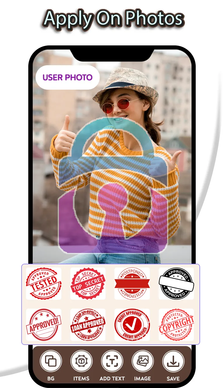 Stamp Maker - Photos Watermark | Indus Appstore | Screenshot