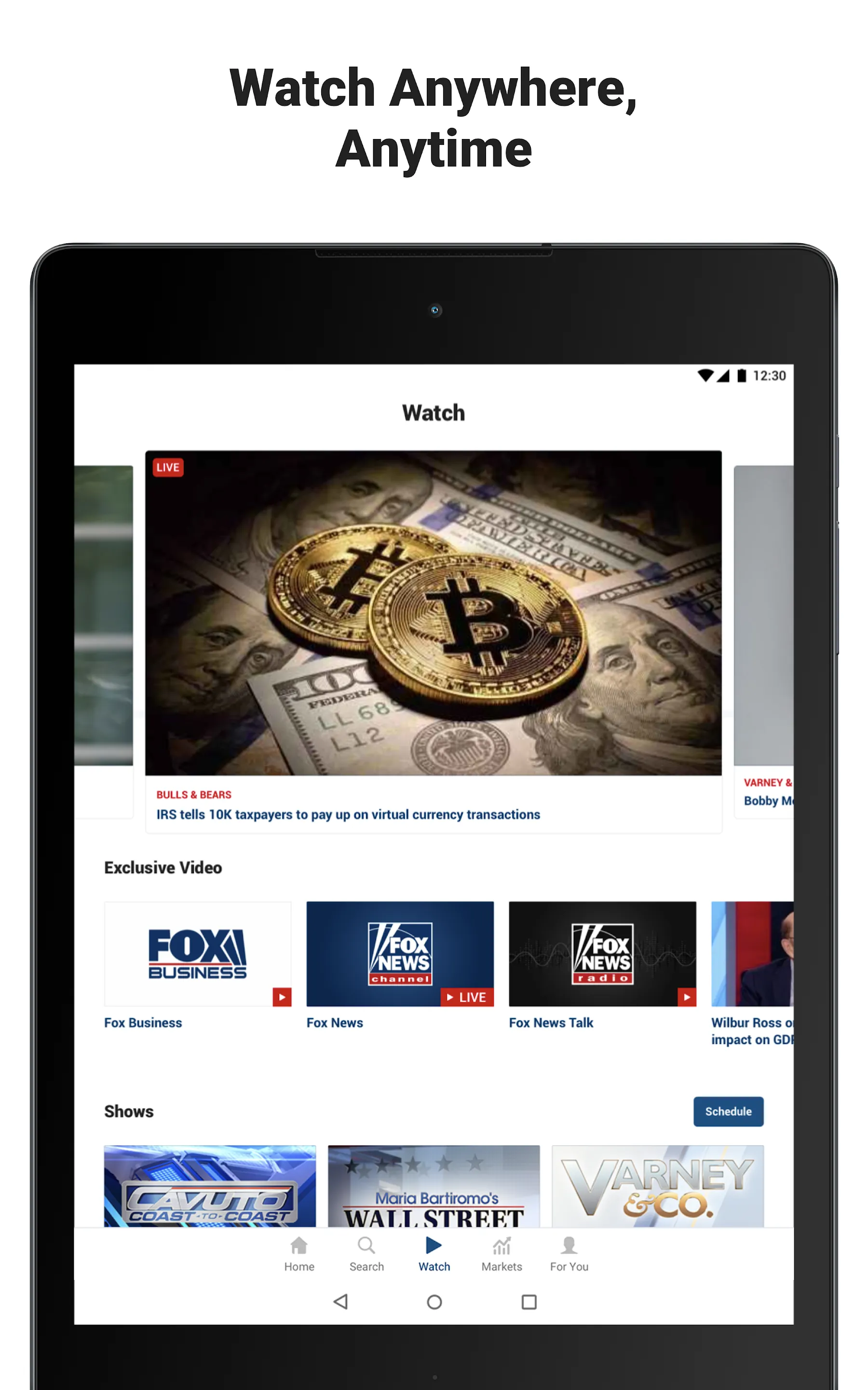 Fox Business | Indus Appstore | Screenshot