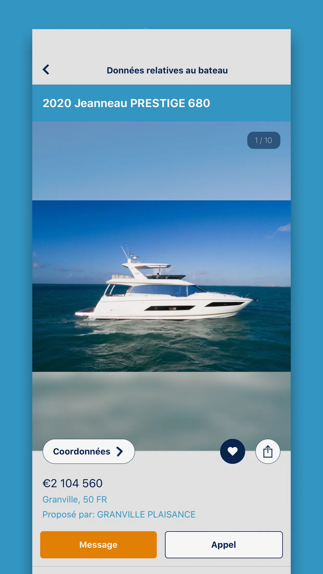 Annonces du Bateau occasion | Indus Appstore | Screenshot