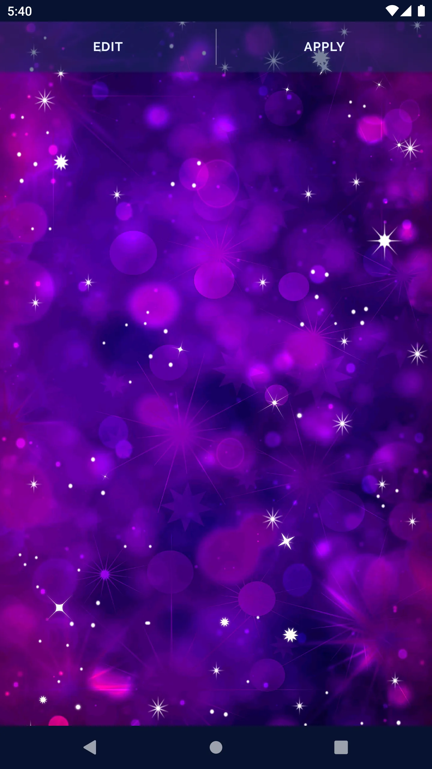 Glitter Live Wallpaper | Indus Appstore | Screenshot