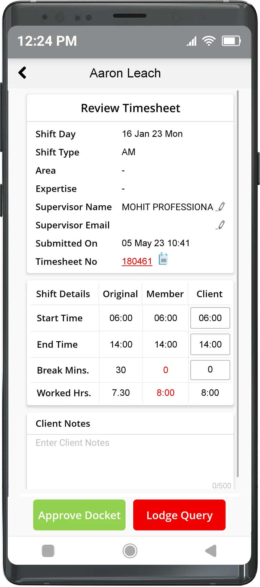 Entire OnHire: Professional | Indus Appstore | Screenshot