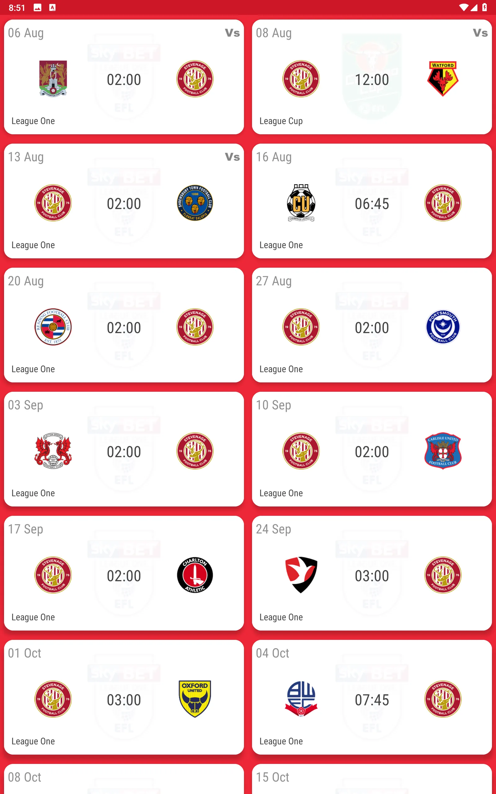 Stevenage FC Fan App | Indus Appstore | Screenshot