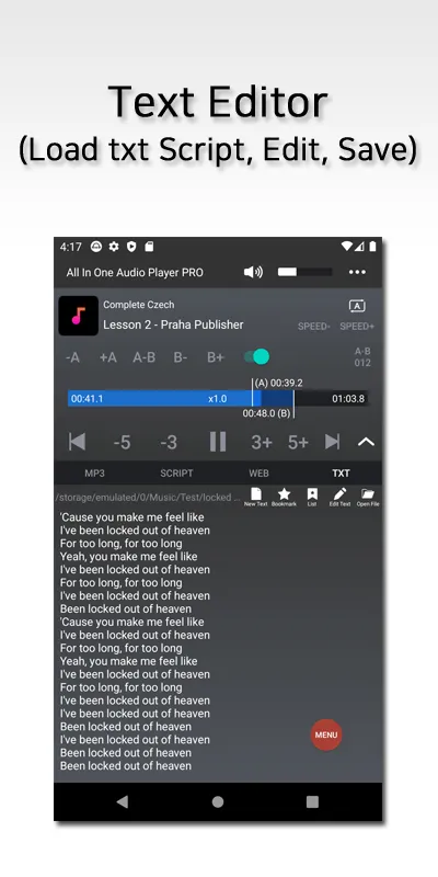 Loop Player Repeat Player | Indus Appstore | Screenshot