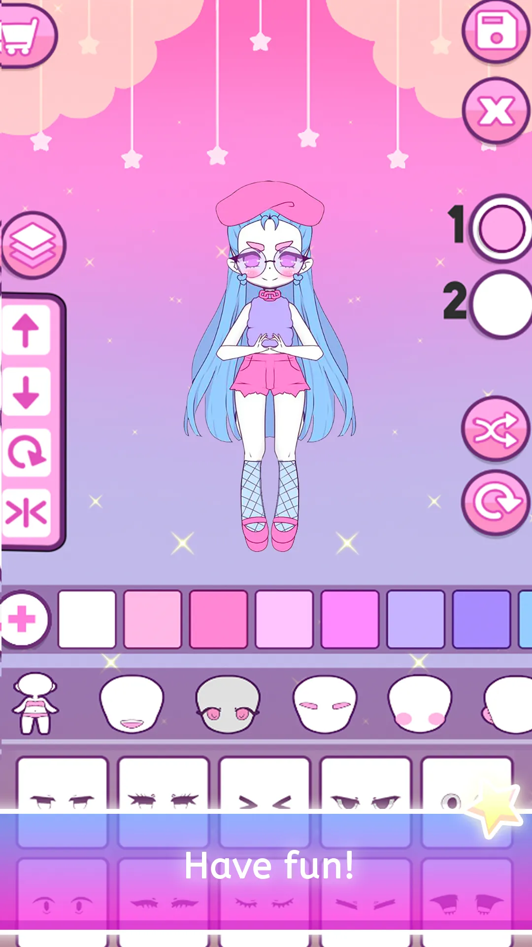 Mimistar dress up chibi doll | Indus Appstore | Screenshot