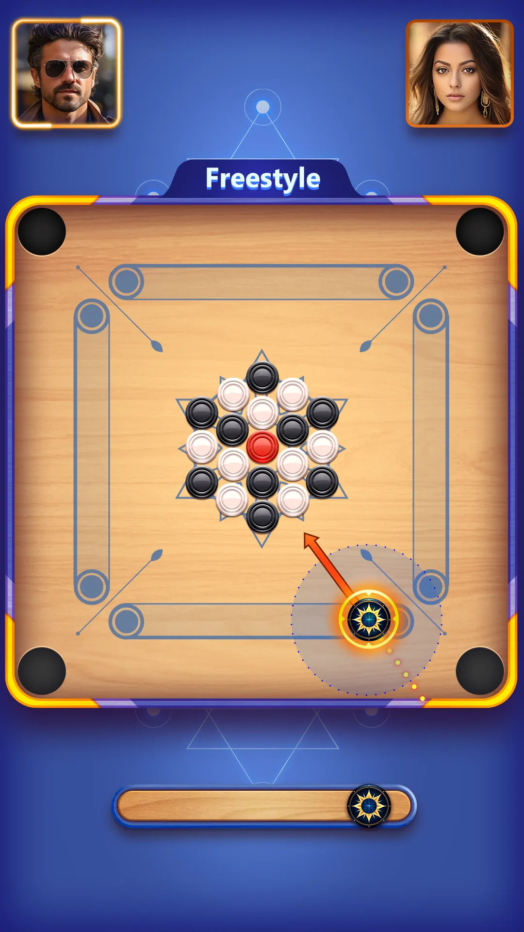 Carrom Go-Disc Board Game | Indus Appstore | Screenshot