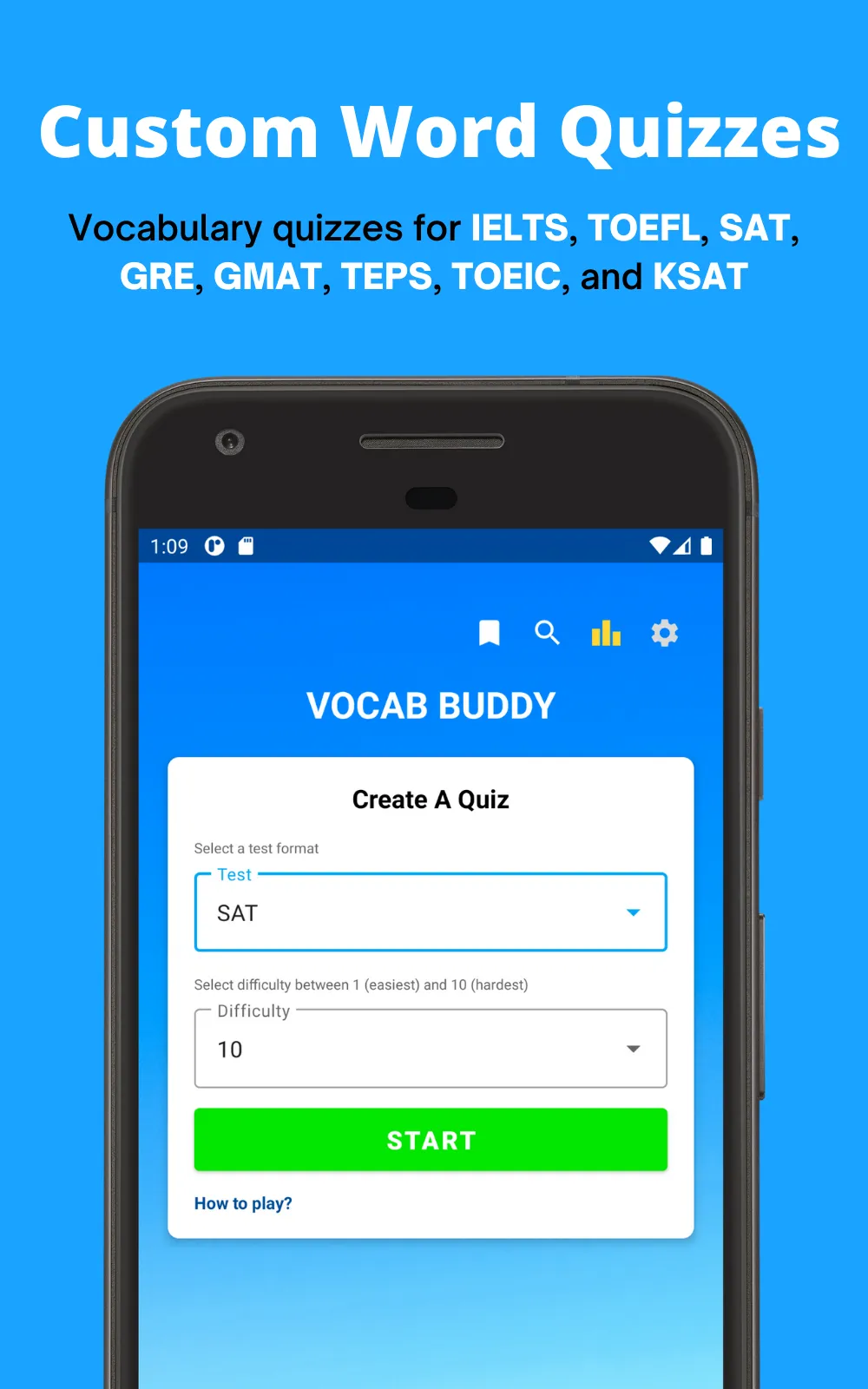 Vocab Buddy: IELTS, SAT & More | Indus Appstore | Screenshot