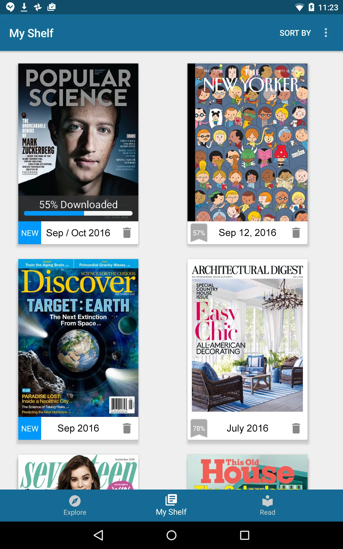 Flipster - Digital Magazines | Indus Appstore | Screenshot