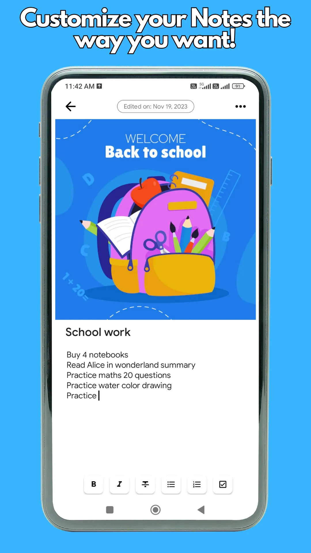 Notes App | Indus Appstore | Screenshot