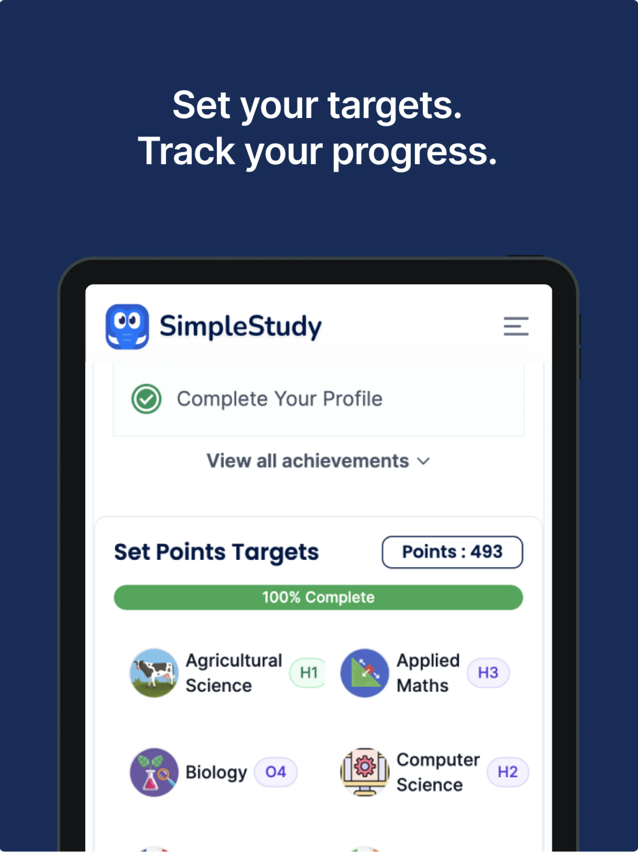 SimpleStudy: Exams & Revision | Indus Appstore | Screenshot