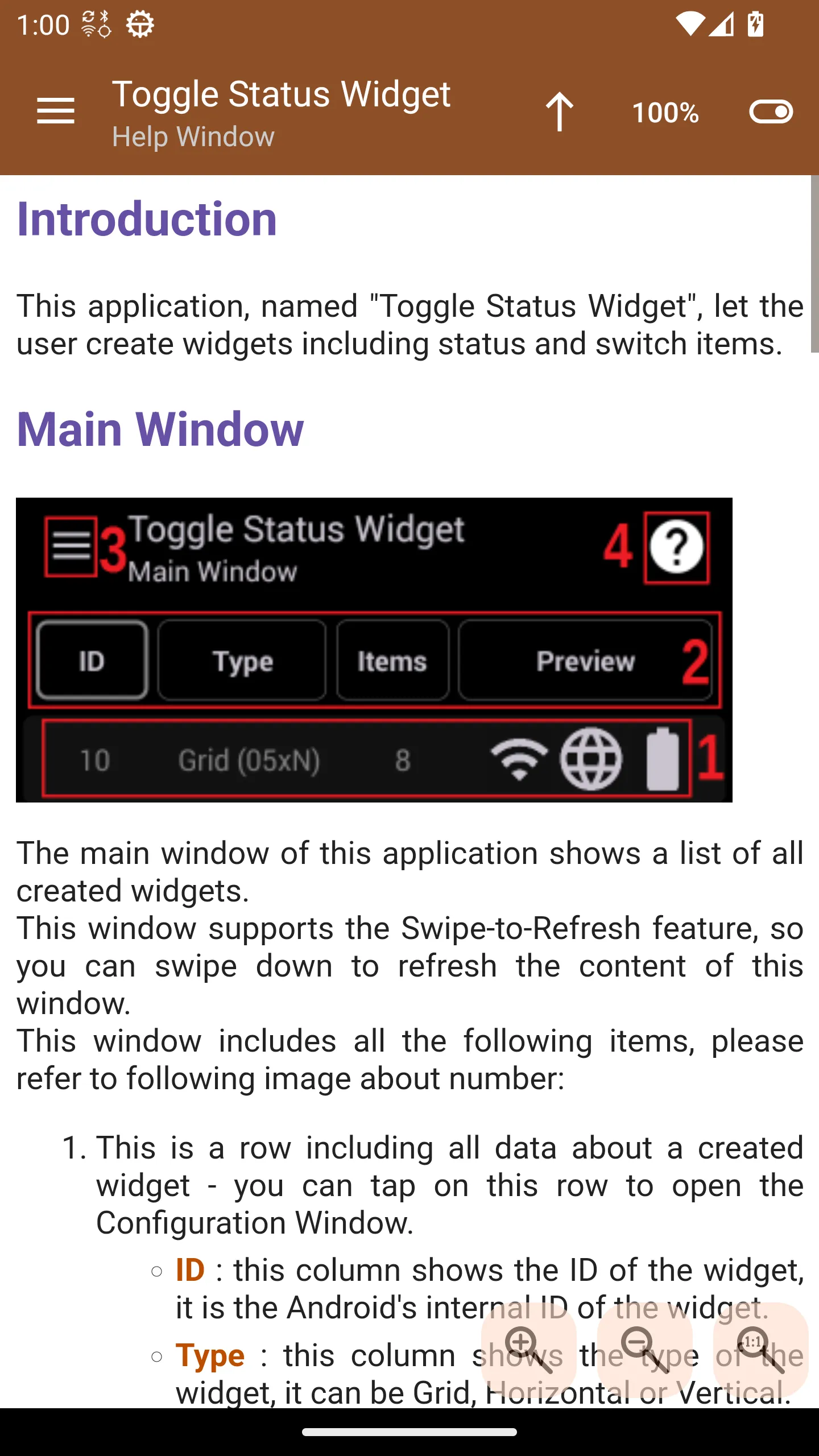 Toggle Status Widget | Indus Appstore | Screenshot