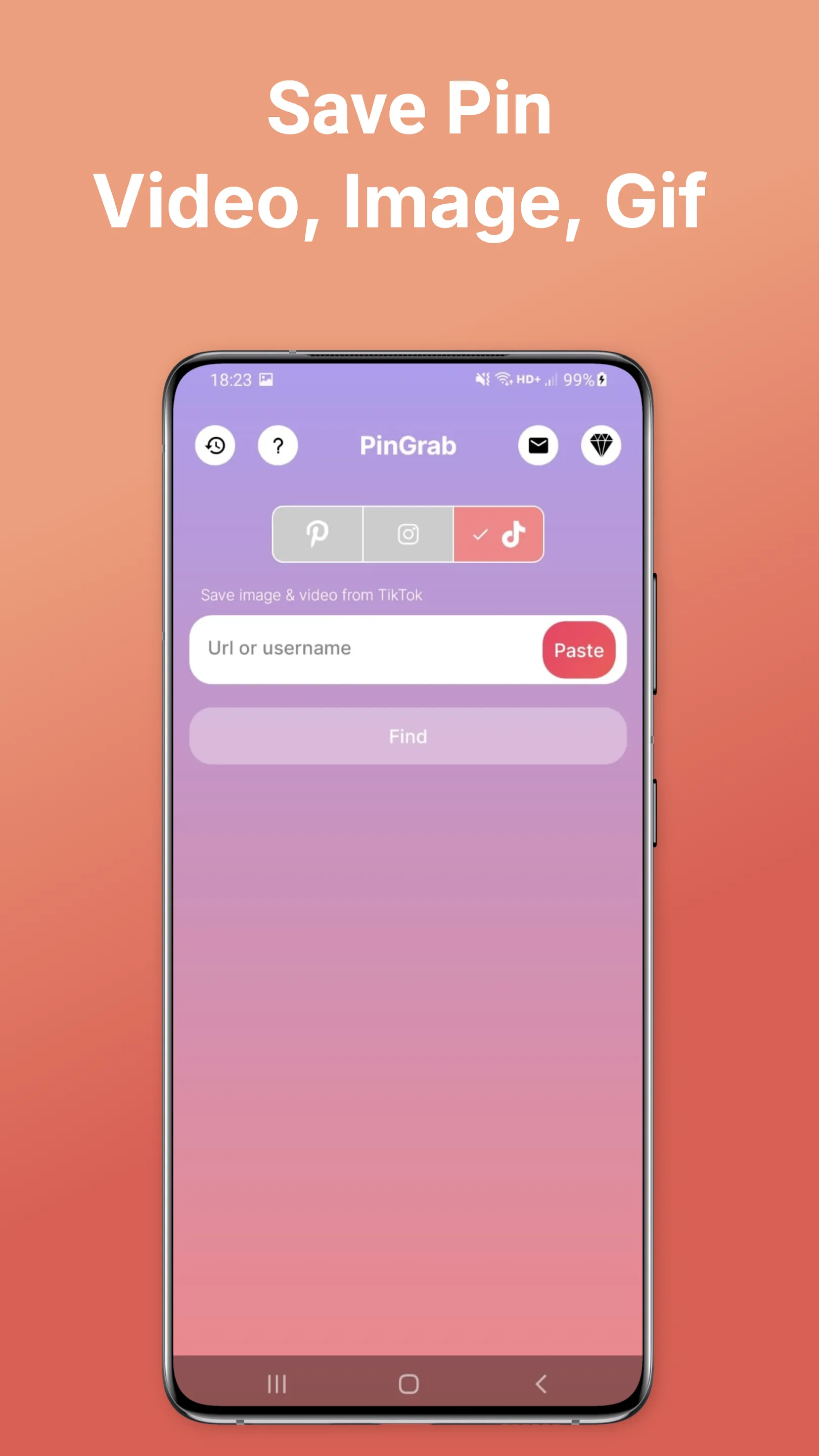 PinGrab -Pinterest Video Saver | Indus Appstore | Screenshot