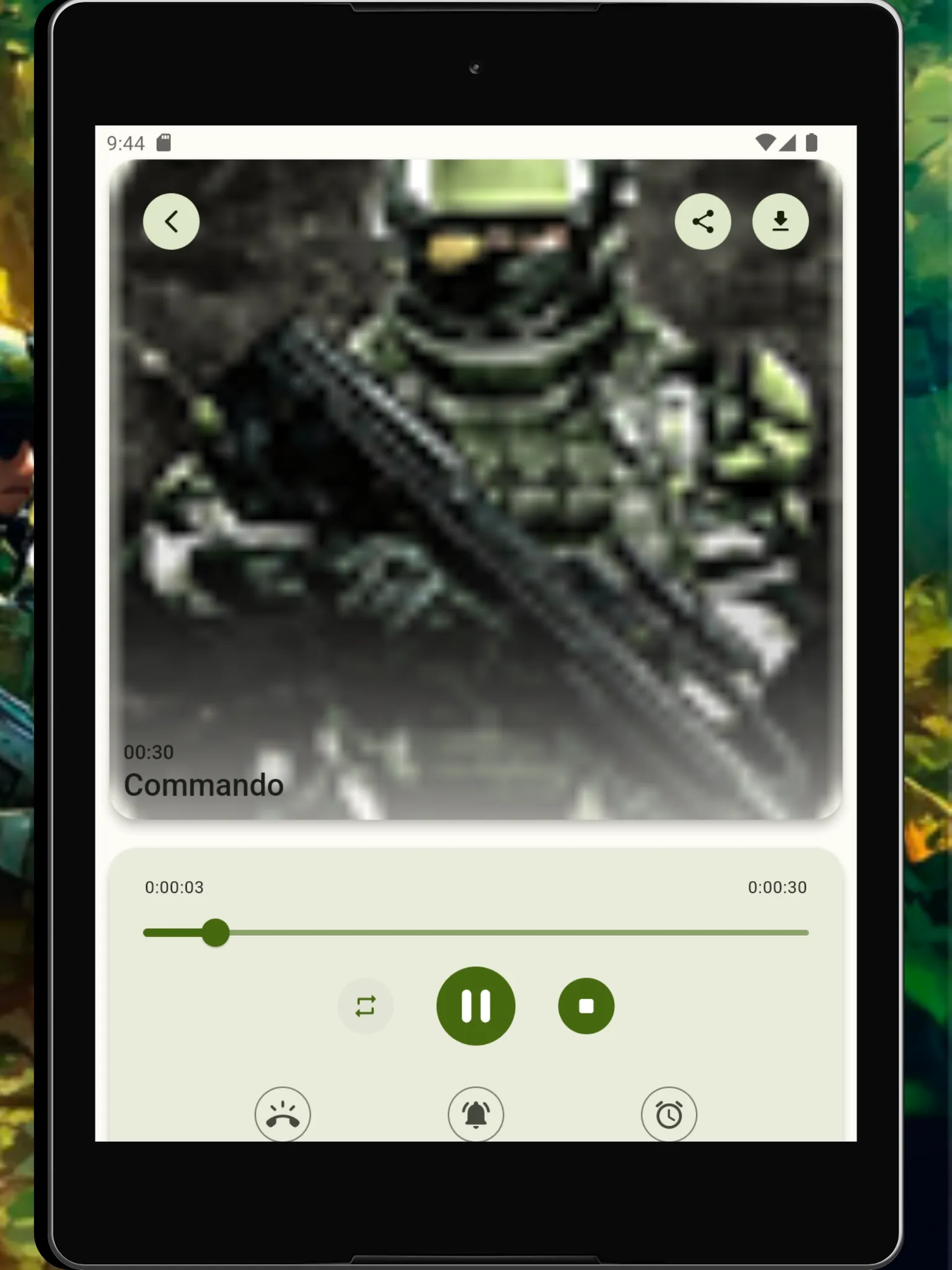 Military Ringtones | Indus Appstore | Screenshot