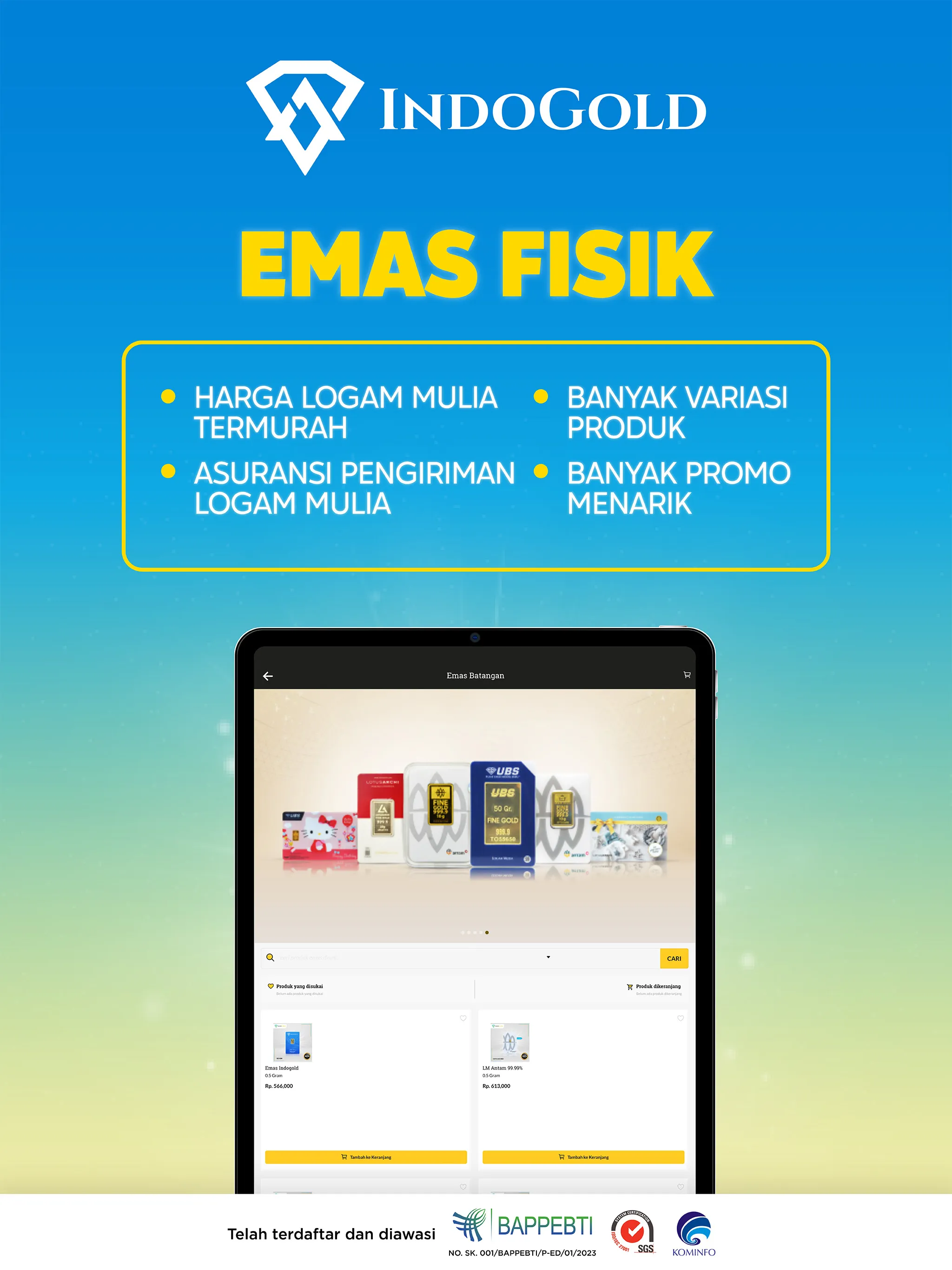 IndoGold - Jual Beli Emas Aman | Indus Appstore | Screenshot