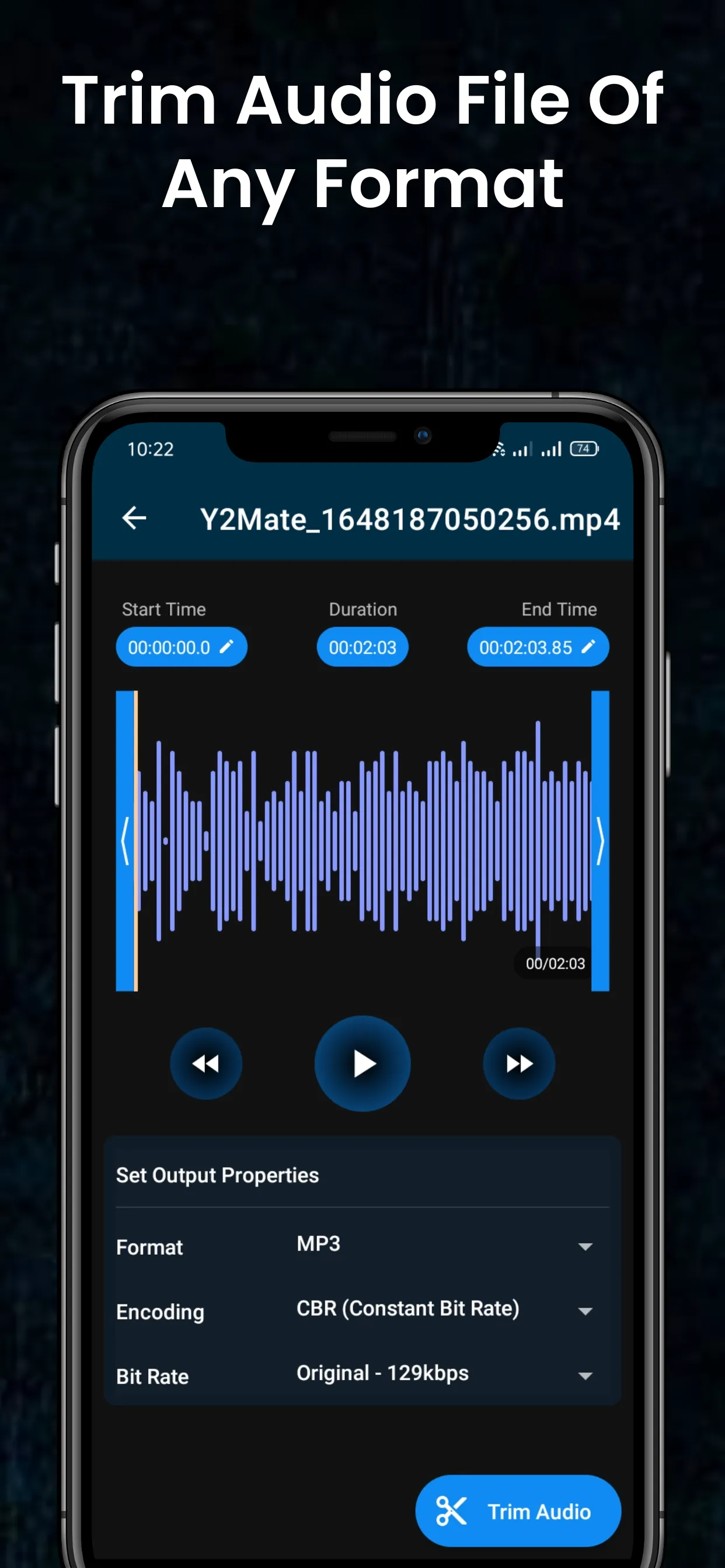 Audio Cutter Audio Joiner App | Indus Appstore | Screenshot