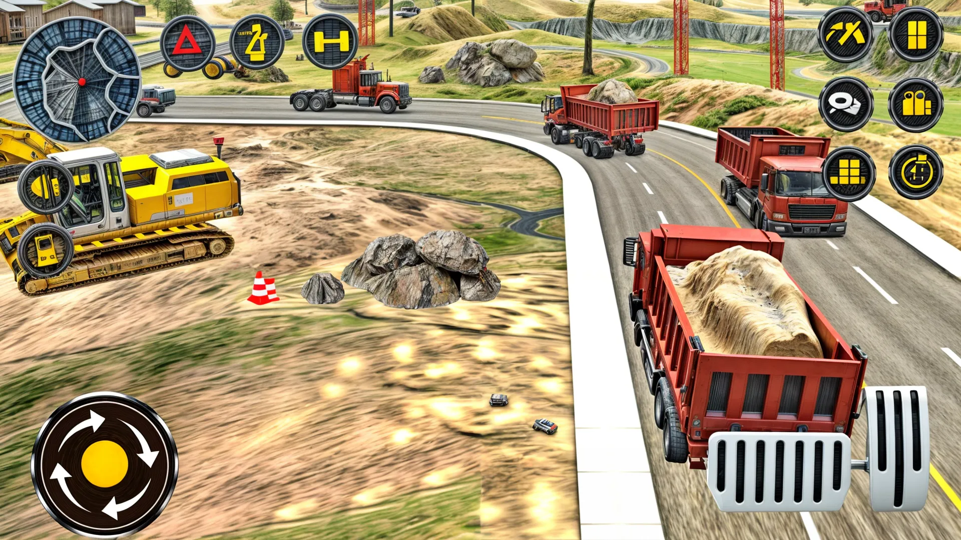 Heavy Excavator Simulator PRO | Indus Appstore | Screenshot