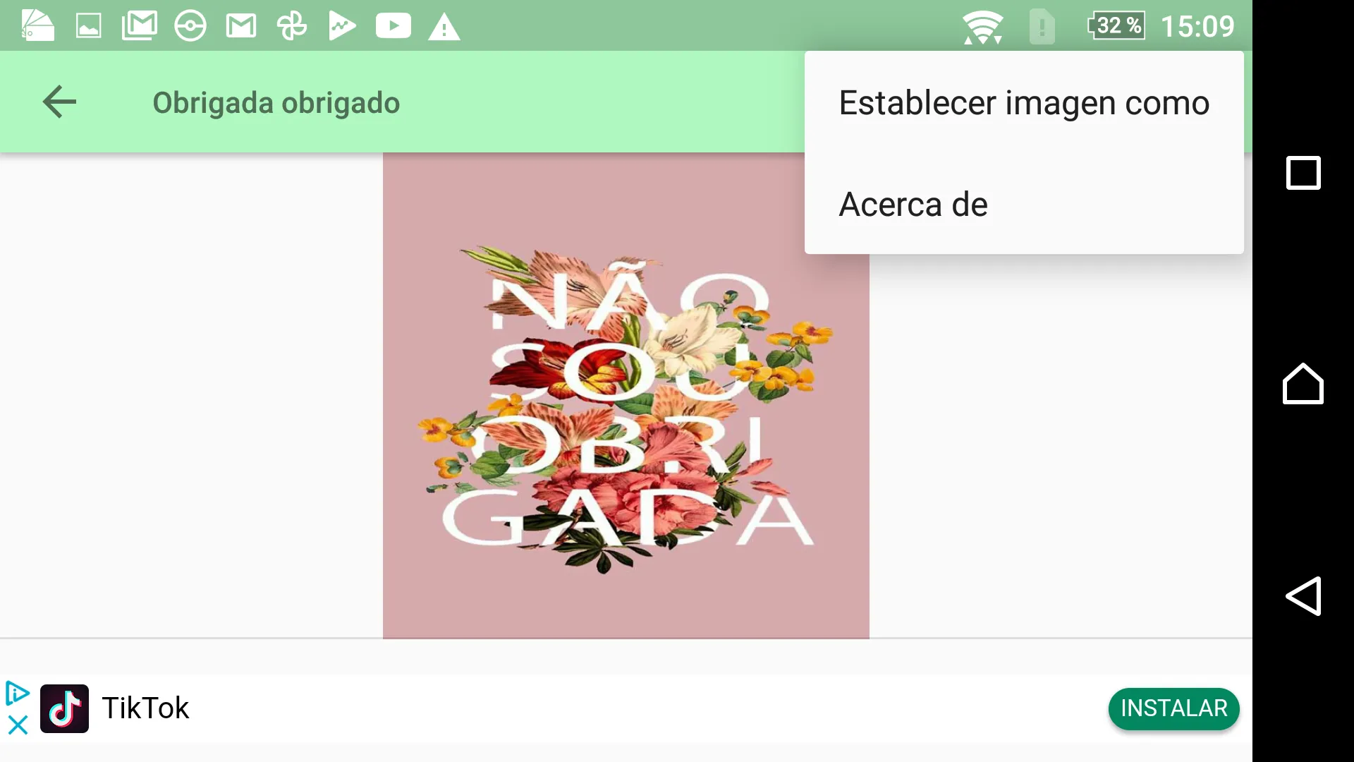 CARTÕES OBRIGADA Y OBRIGADO | Indus Appstore | Screenshot