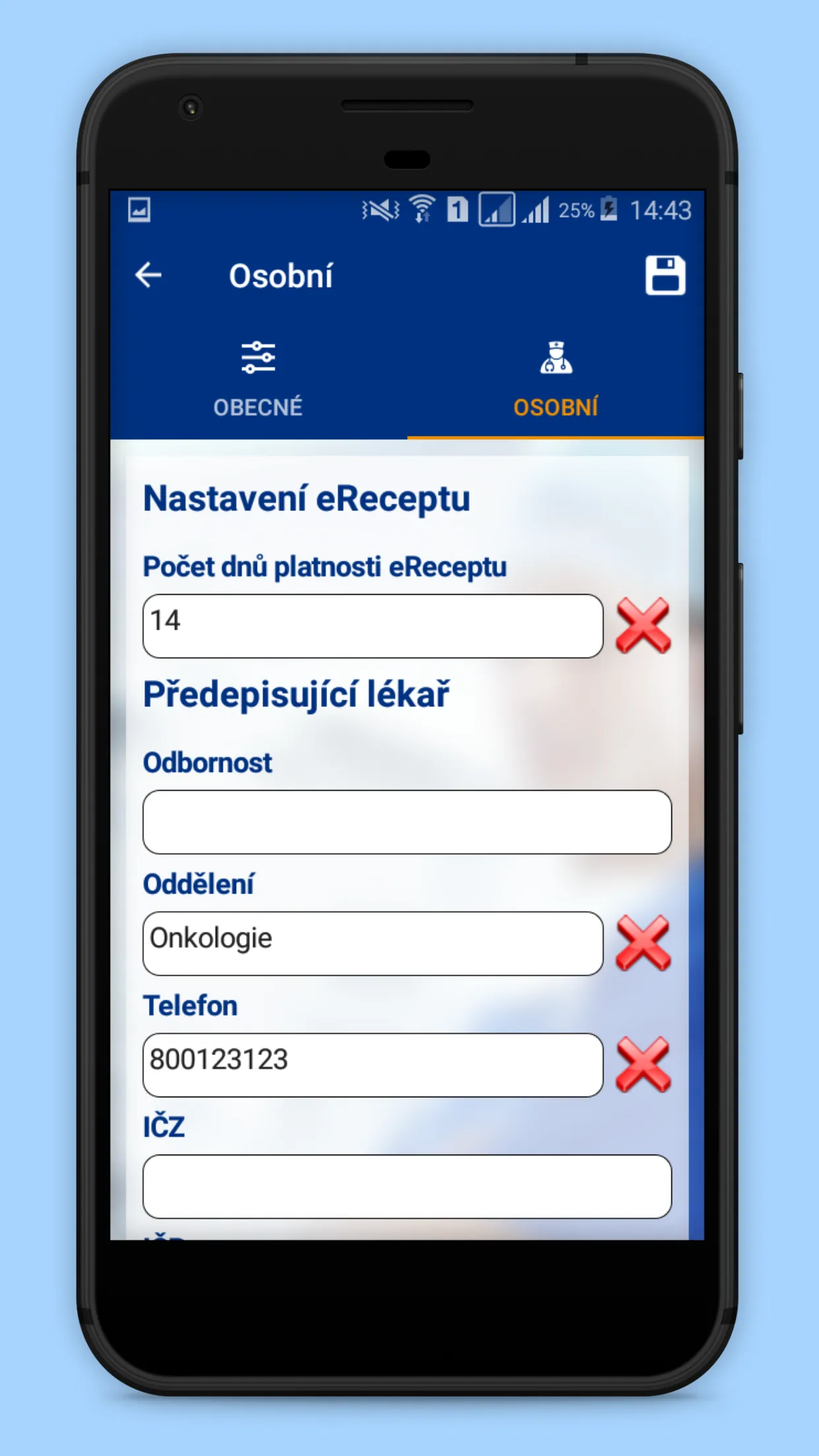 eRecept Lékař | Indus Appstore | Screenshot