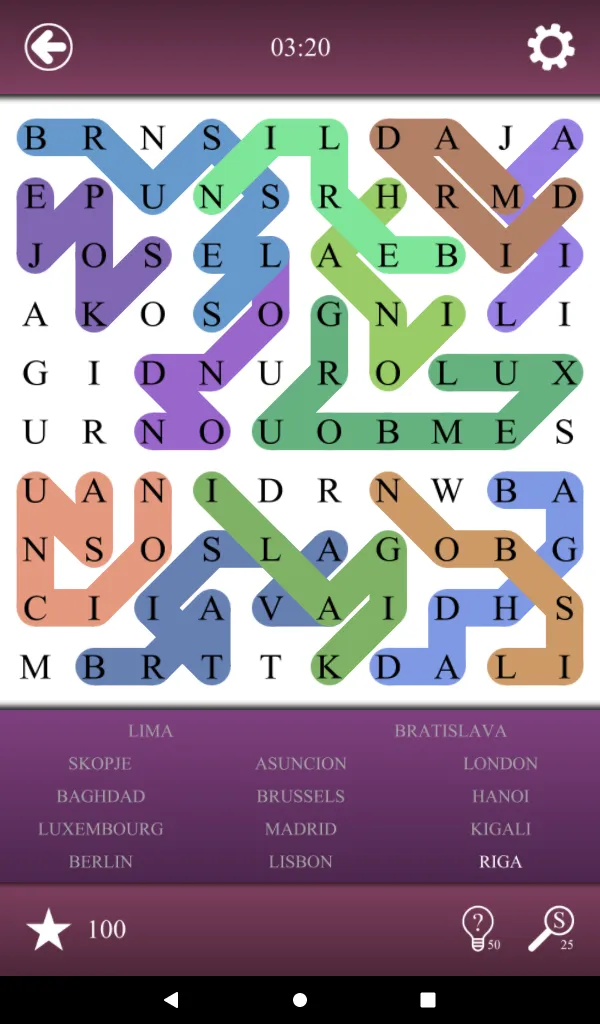 Word Search - online game | Indus Appstore | Screenshot