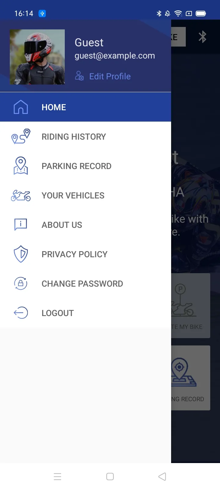 Yamaha Motorcycle Connect X | Indus Appstore | Screenshot