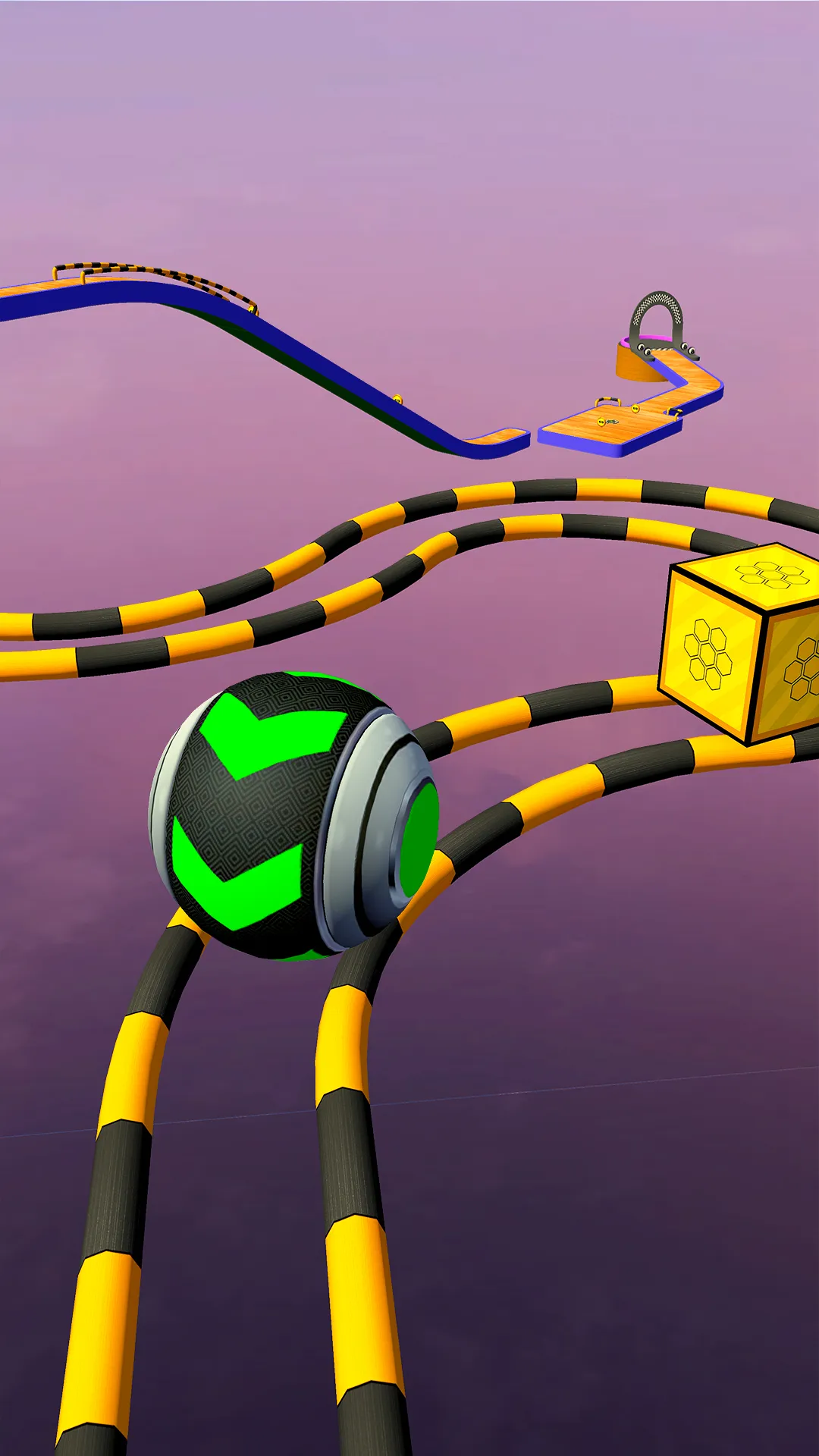 Sky Ramp Ball Run | Indus Appstore | Screenshot