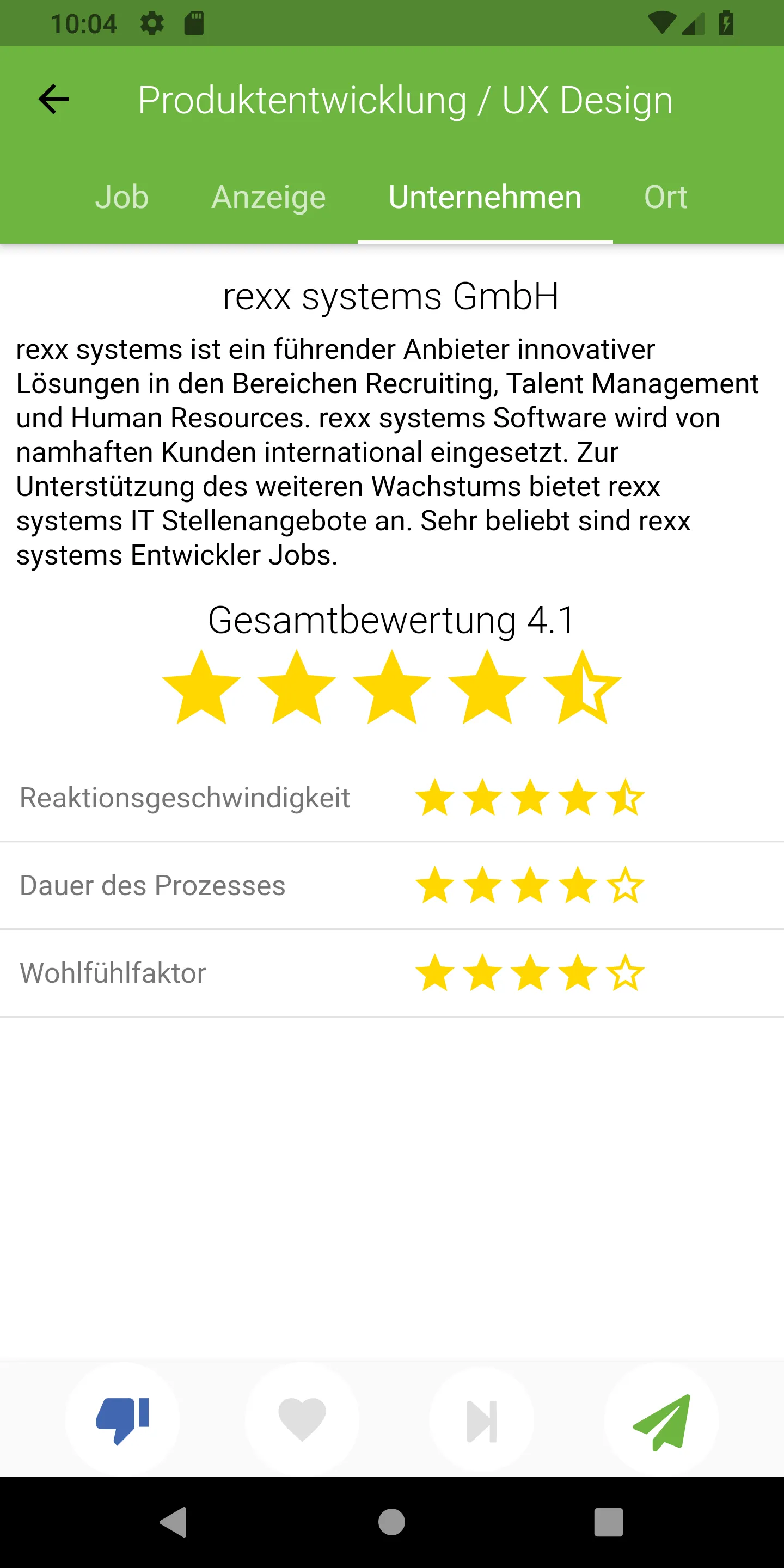 Jobbringer - Smarte Jobbörse | Indus Appstore | Screenshot