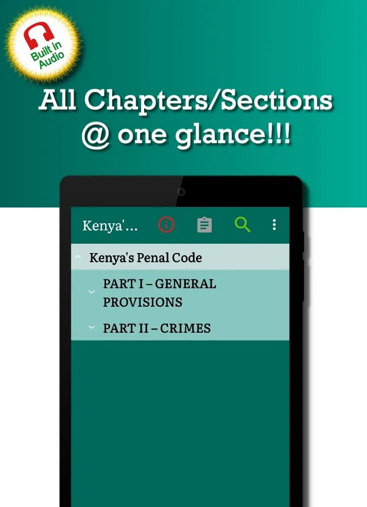 Kenya's Penal Code | Indus Appstore | Screenshot