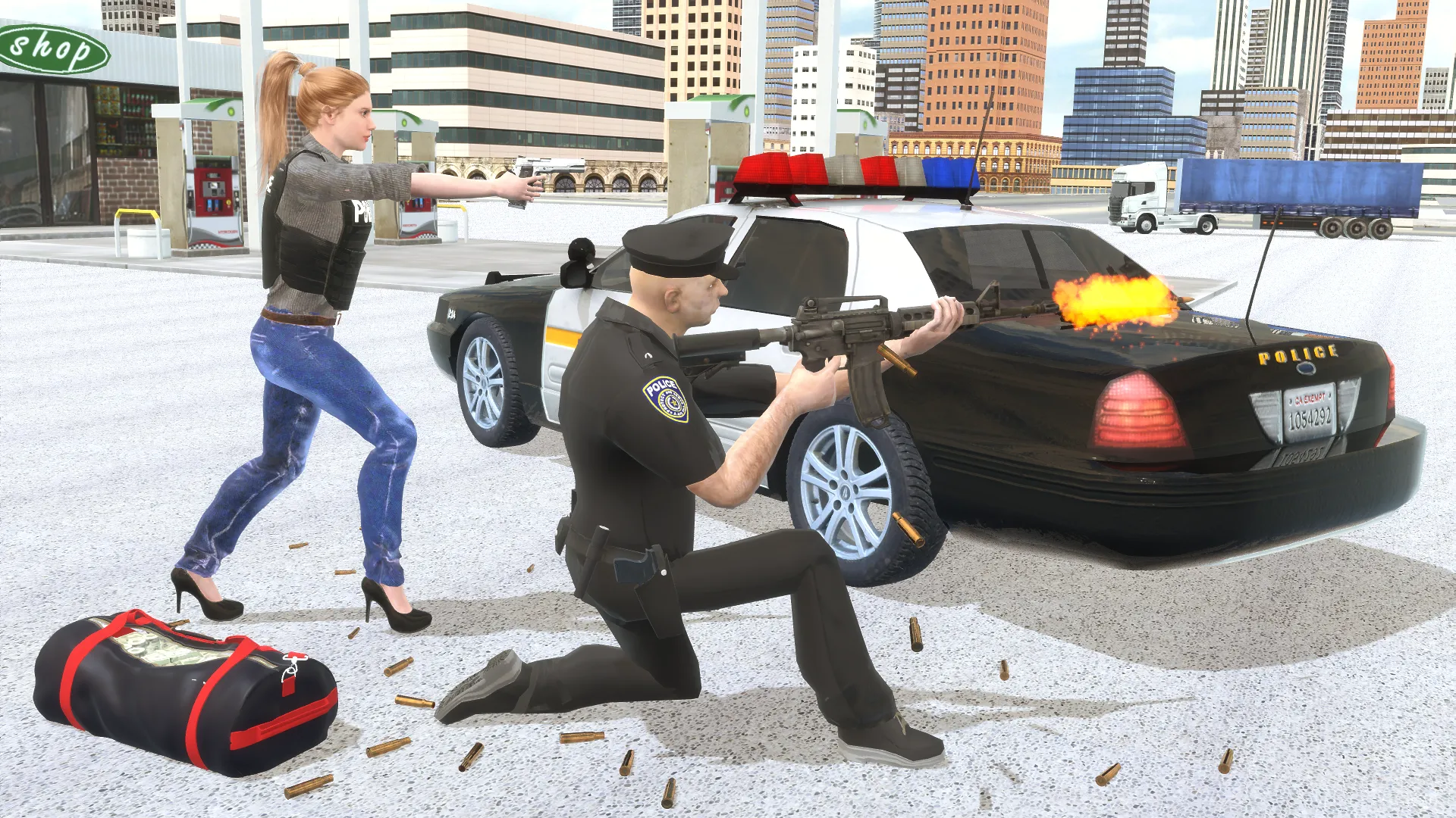 Cop Duty Police Car Simulator | Indus Appstore | Screenshot