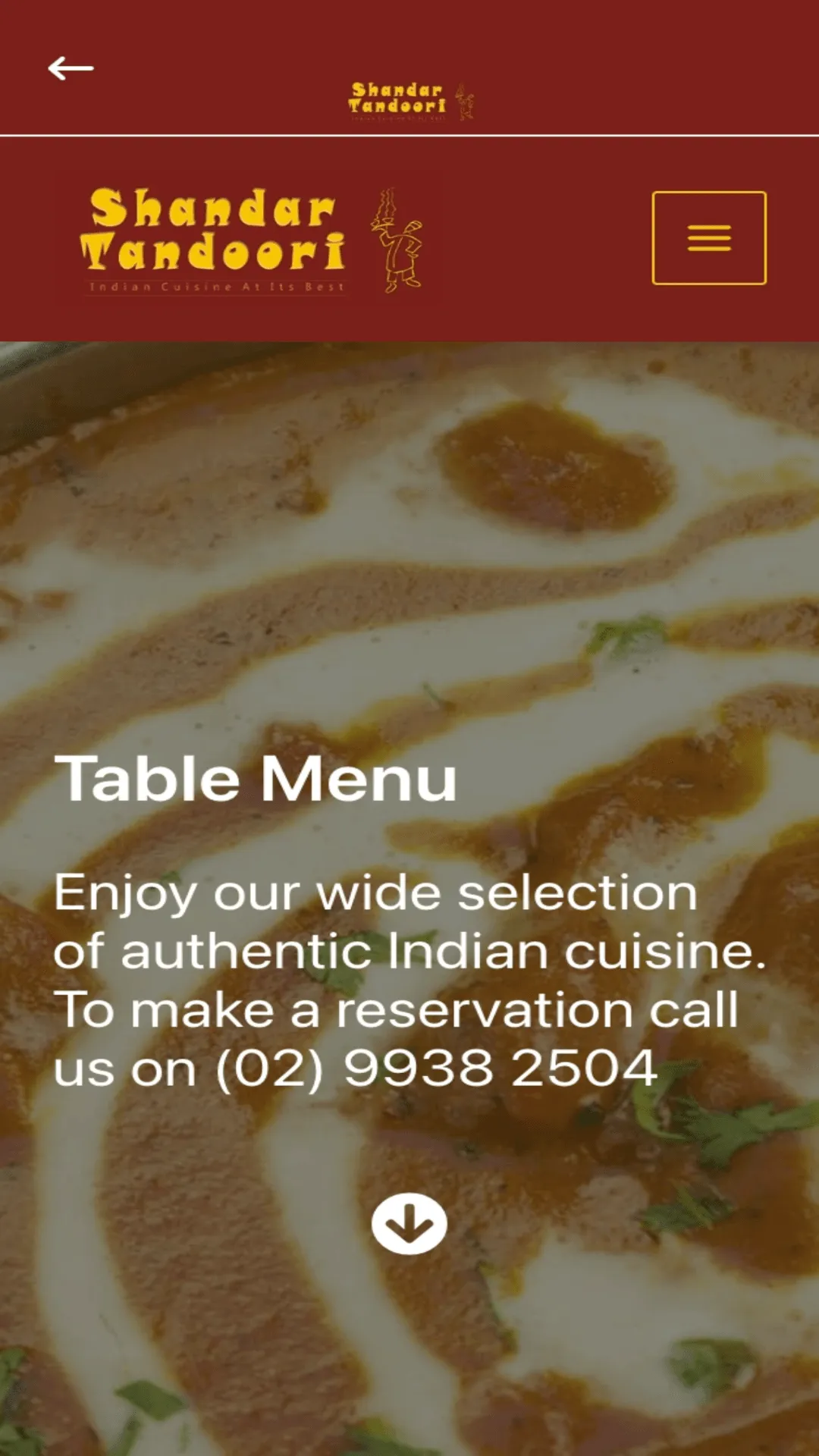 Shandar Tandoori | Indus Appstore | Screenshot